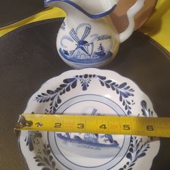 Vintage handpainted set