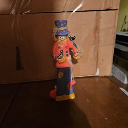 Scarecrow Candleholder