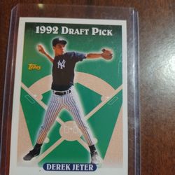 Derek Jeter Draft Pick 