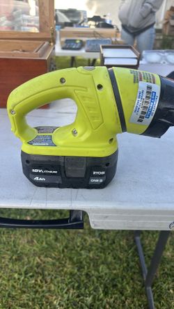 RYOBI 18v flashlight