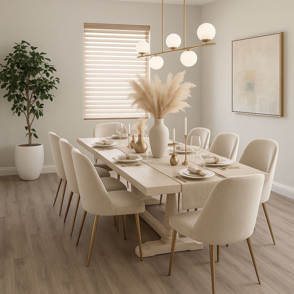 Living Spaces Dining Table Heavy Wood