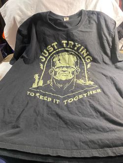 5XL Frankenstein Graphic T-Shirt