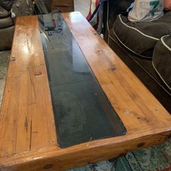 Authentic 100% Redwood Coffee Table