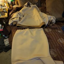 Sweathood and Dress Sz 18