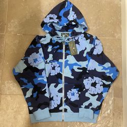 Denim Tears Jacket Blue Camo 