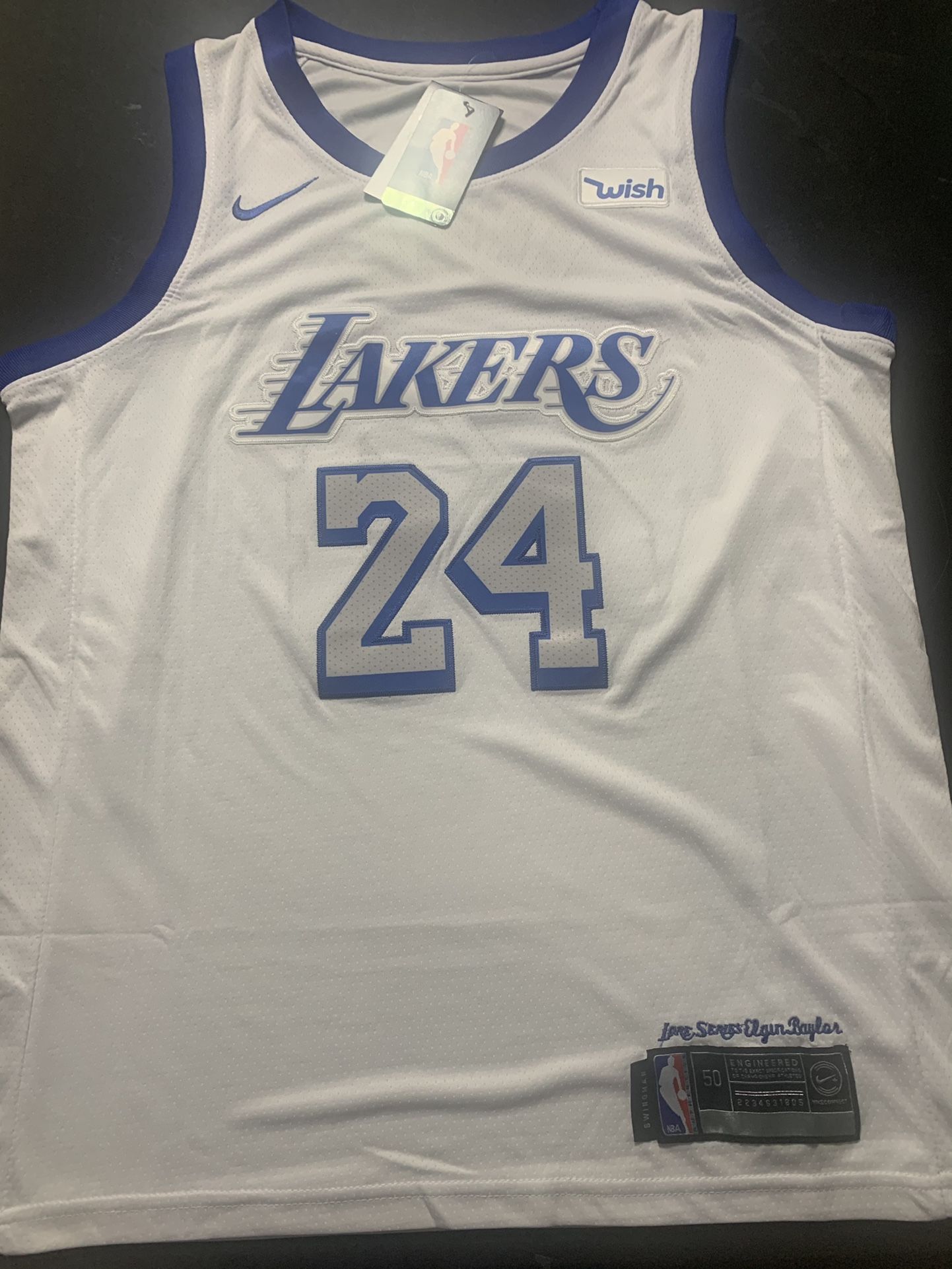 LA LAKERS JERSEY #24 size 52 for Sale in Rialto, CA - OfferUp