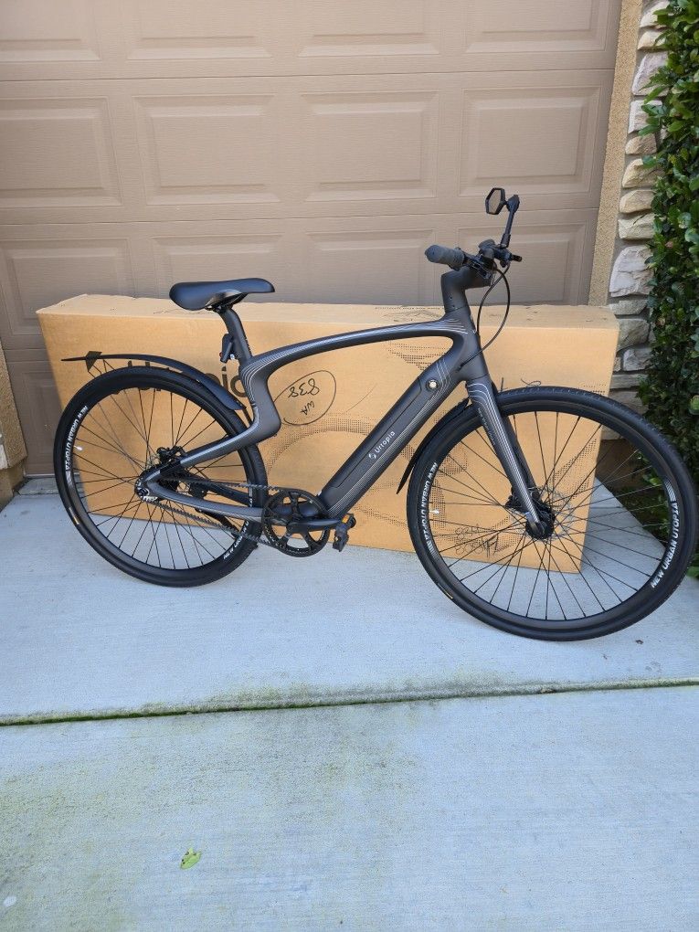 Urtopia Carbon Fiber Lightweight Electric Bike-Bicycle Commuter Or WEEKEND Cruiser