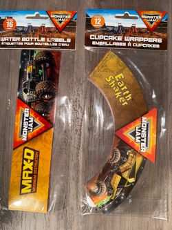Monster Jam Party Supplies Bundle