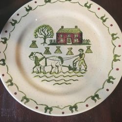 Vintage Poppytrail By Metlox, 2 Patterns, 17 Pieces