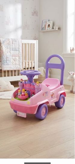 Kiddieland Disney Princess Magical Castle Deluxe Ride On