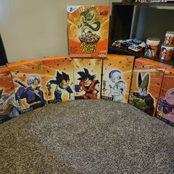 *rare* Full DBZ Reese's Puffs Collectible Cereal