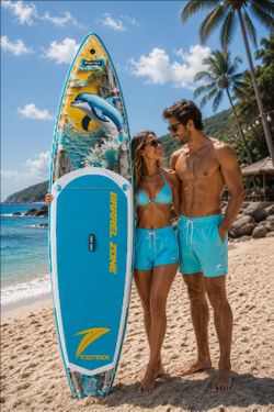 BRAND NEW INFLATABLE PADDLE BOARD
