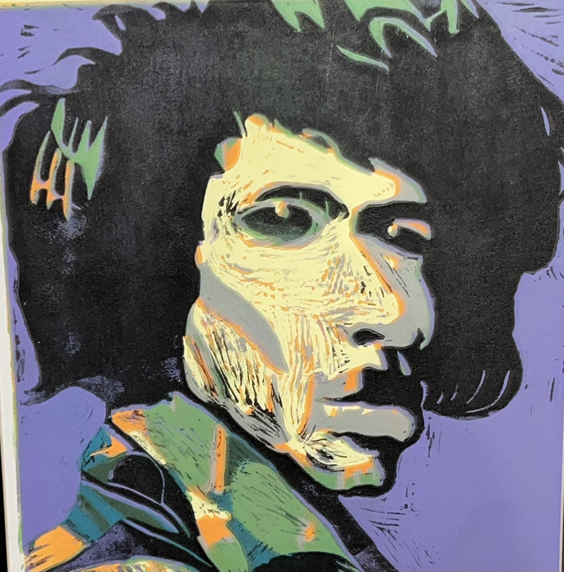 Print Picture Of Jimmy Hendrix 10x12