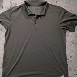 BCG Men's 2XL Olive Green Polo