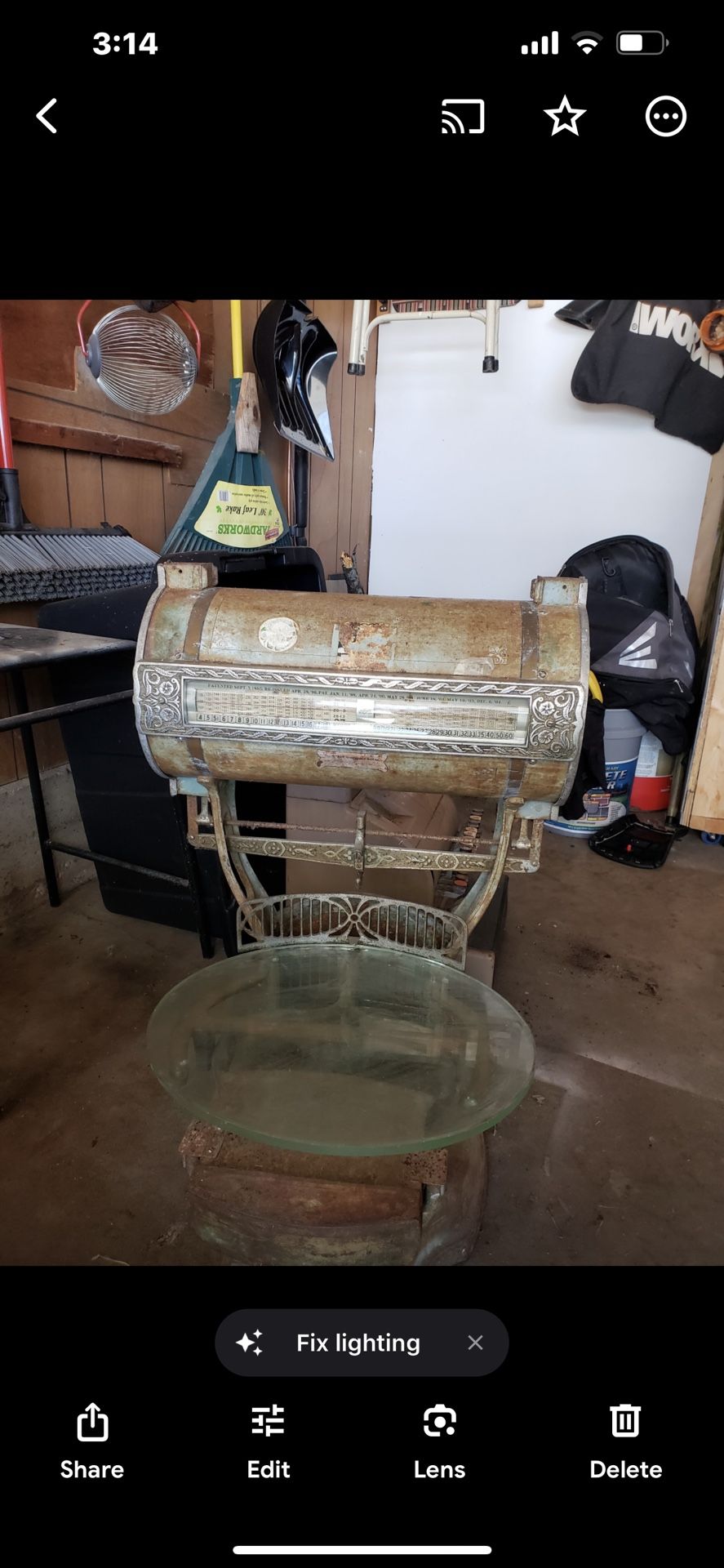 Industrial Antique Scale