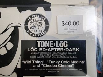 Ton Loc-Loced After Dark LP 1998 Sealed