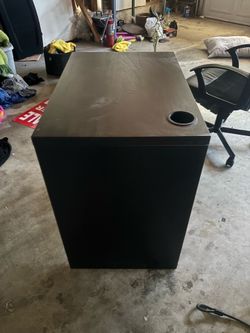 Desk and chair