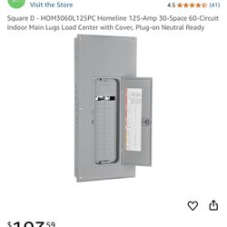 125 Amp Sub Panel 