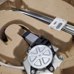 JEEP LIBERTY 02-07 Rear Driver Side Power Window Regulator and Motor Assembly 