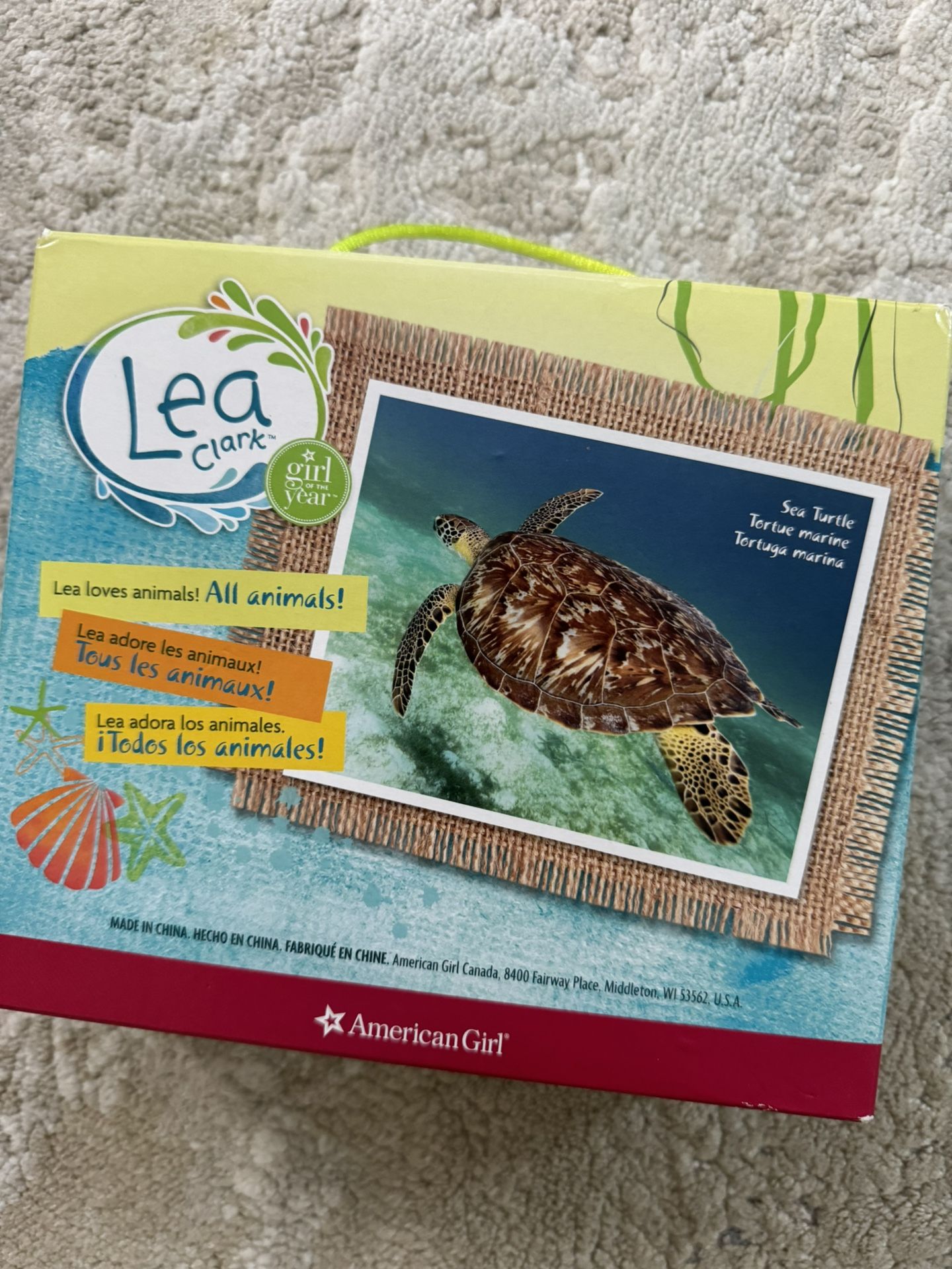 American Girl Doll Turtle