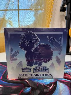 Pokémon Sword & Shield Silver Tempest Elite Trainer Box – Factory Sealed – $155