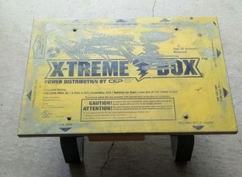 Spyder box power distribution box for job sites