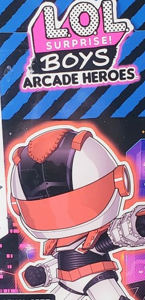 LOL. Surprise! Boys Arcade Heroes TITANIUM GEAR GUY - NEW $14