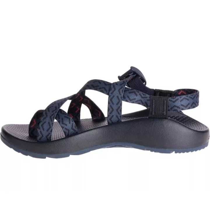 New Chaco Z2 Classic Men's Size 10 Sandal Stepped Navy Marine Sandal Blue Black Summer Hiking