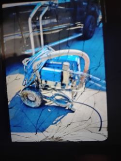 Commercial Airless Paint Sprayer Machine on Wheels