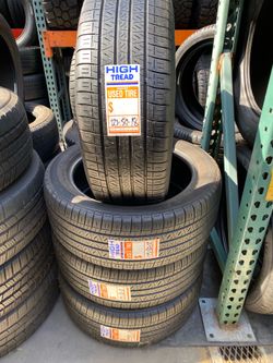Set Used Tires 245 55 18