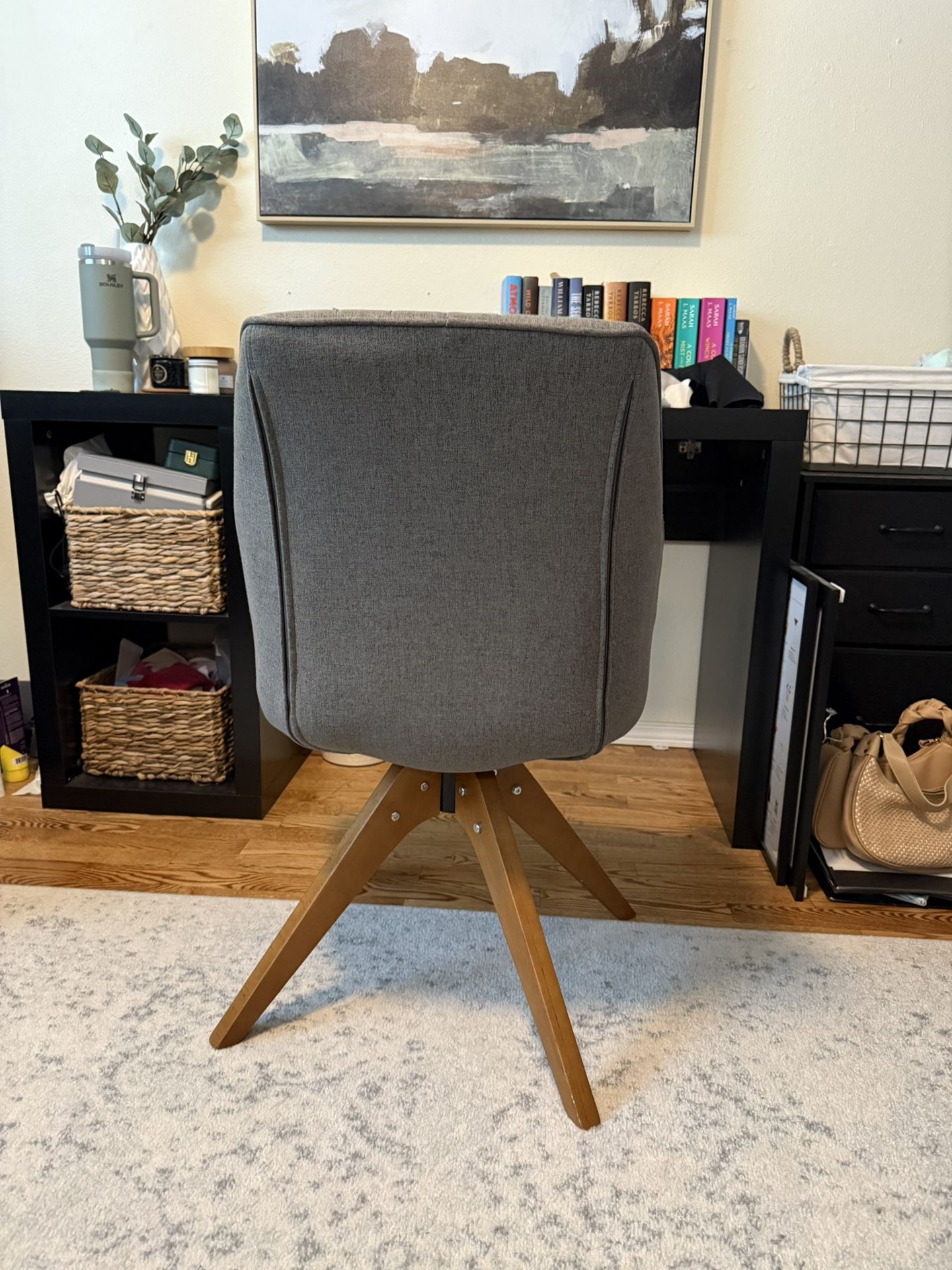 Gray Swivel Chair