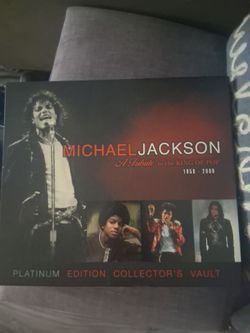 Michael Jackson Tribute Platinum Edition Collector's Vault