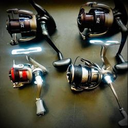 Daiwa Reels 750,2500,4000
