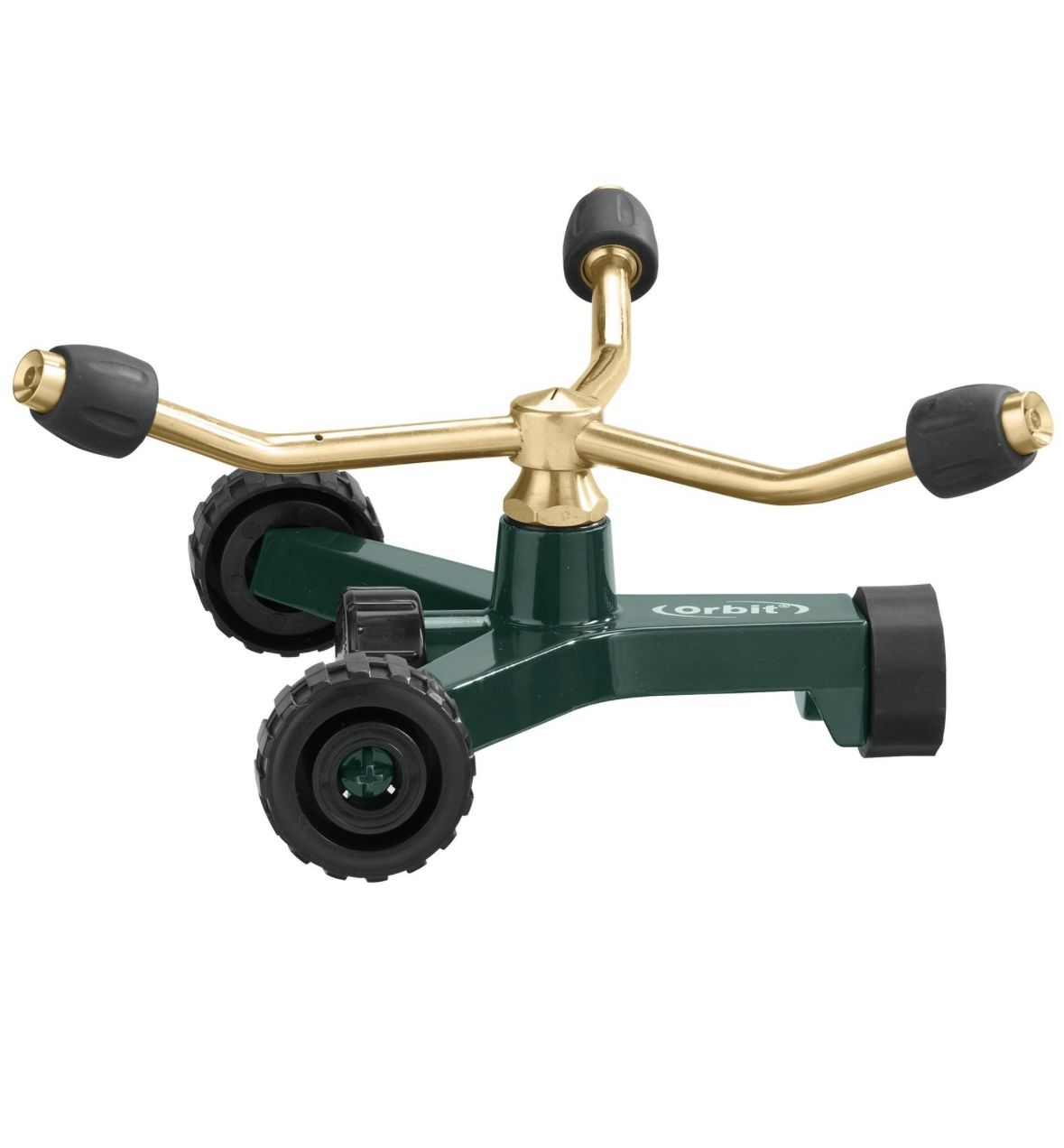 Orbit 91603 3-Arm Rotary Sprinkler for Lawn Watering, Multilingual