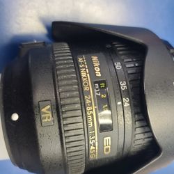 Nikon  ED  AF-S NIKKOR 24-85MM LENS 