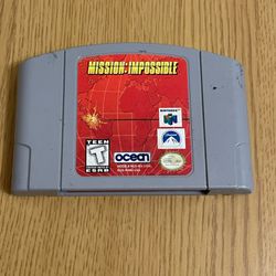 Nintendo 64 Mission Impossible 