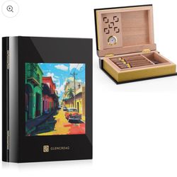 Desktop cigar humidor
