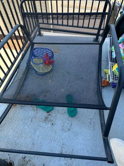 Outdoor rocking chair