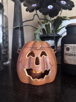Halloween Jack-O-Lantern Candle Lantern