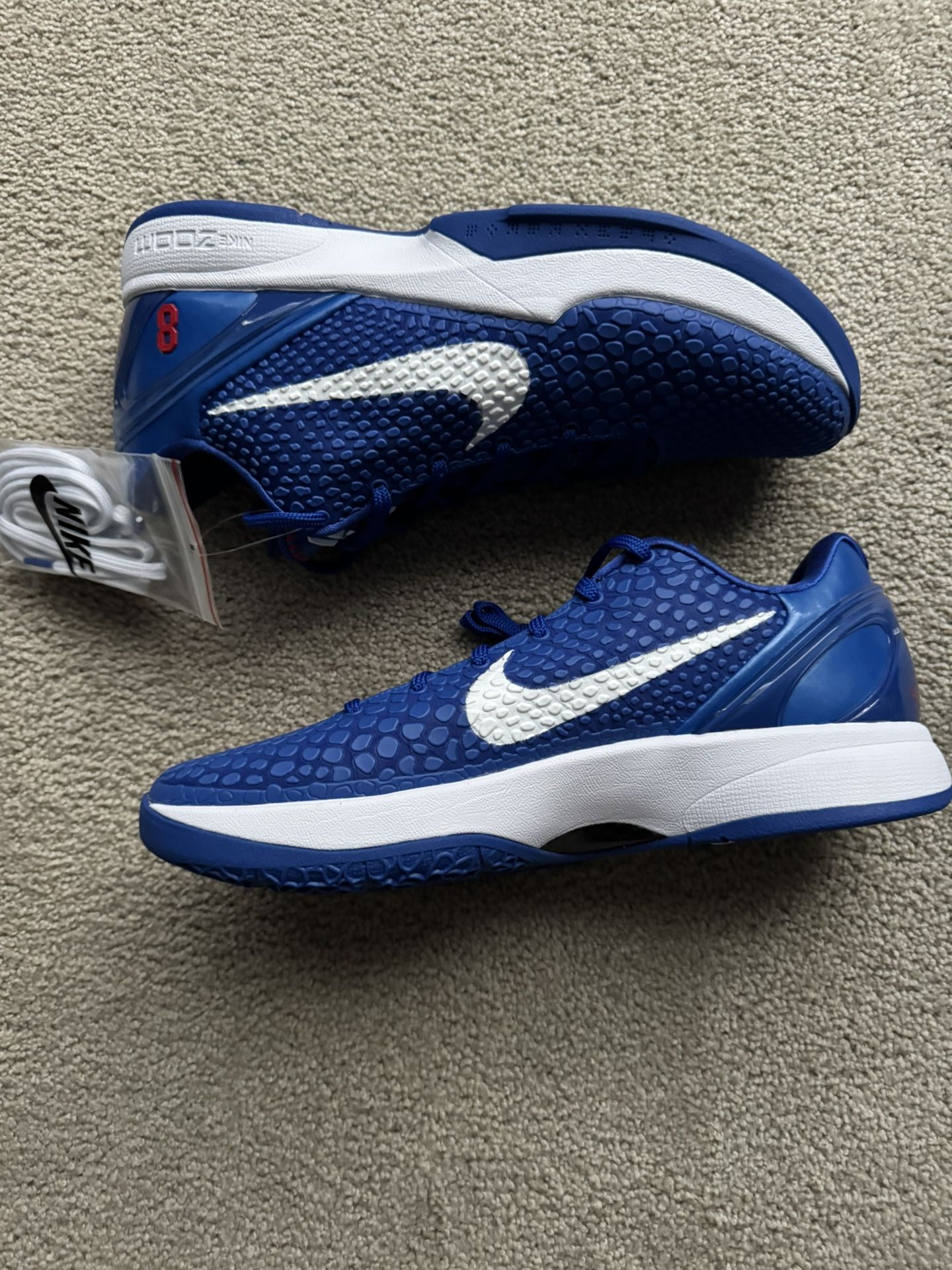 Kobe Protro 6 Dodgers Size 12 Brand New