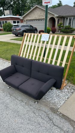 FREE  Futon Couch and Queen Bed Frame