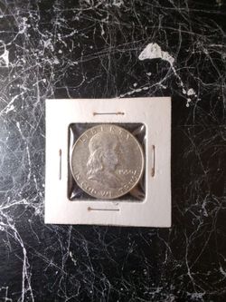 1950 Franklin Half Dollar Silver Coin