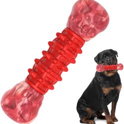 Dog Toys for Aggressive Chewers Large Breed,Almost Indestructible Dog Toy,Dog Chew Toys,Durable Dog Toys,Dog Bones Made with Nylon and Rubber, Medium 