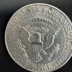 1964 Silver Kennnedy Half Dolllar 