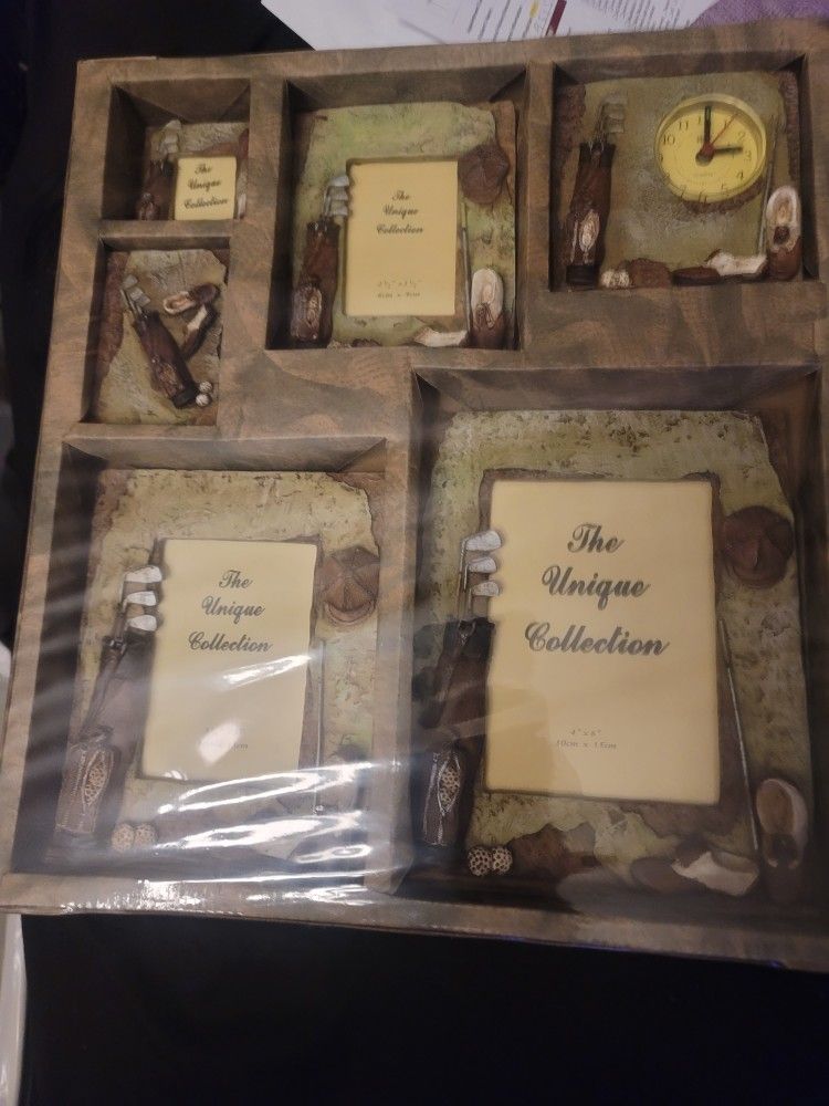 The Unique Collection Golf Picture Frames