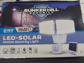 Bunker Hill Security LED Solar Motion Light