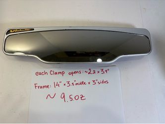 VisionPro Extra Wide-Angle Anti-Glare Rearview Mirror 15-205
