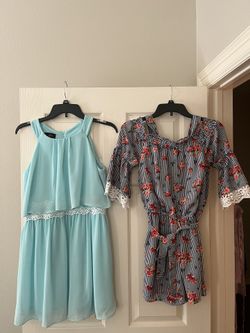 Girls Dress and Romper