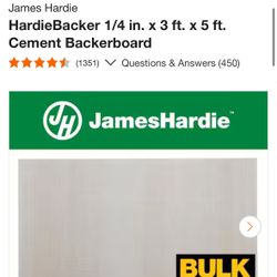 Hardie Backer Board