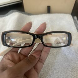 Versace Frames Brown And Cream